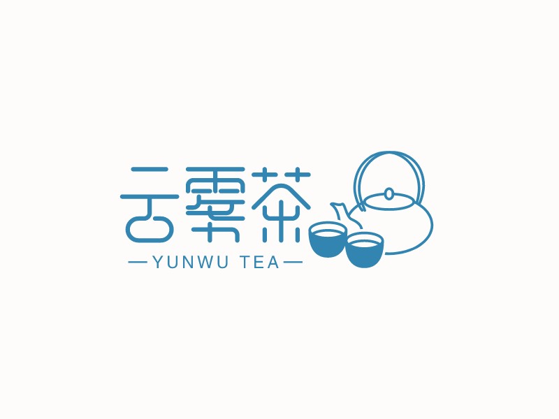 云霧茶LOGO設(shè)計(jì)